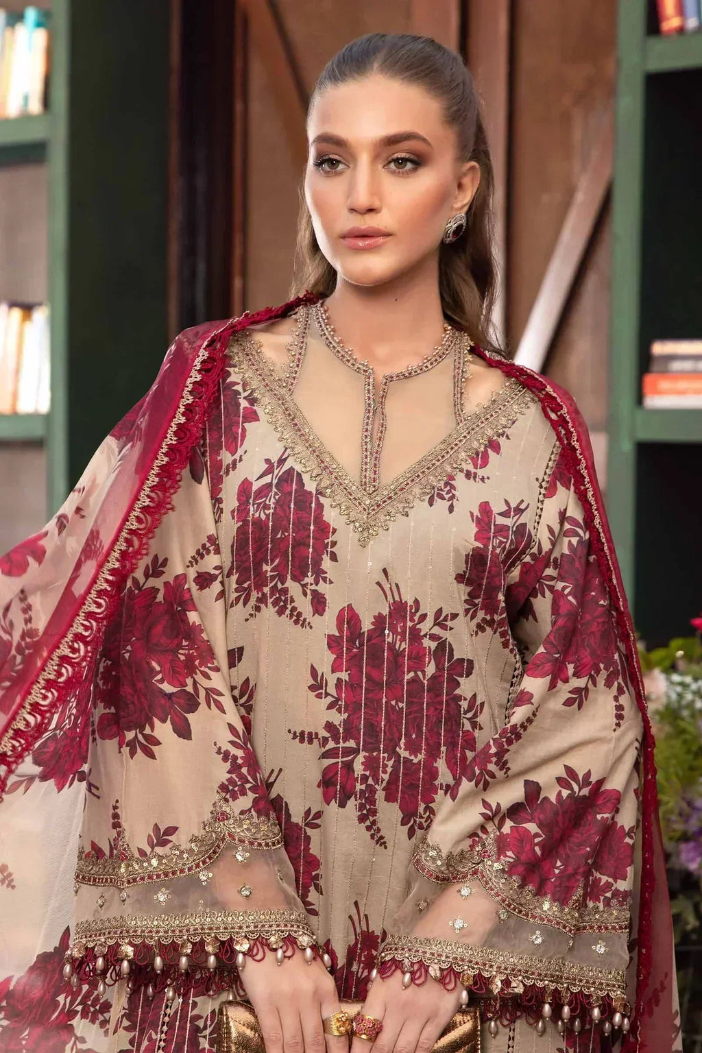 Maria B | M Prints Spring 24 | MPT-2110-A - House Of Anaya