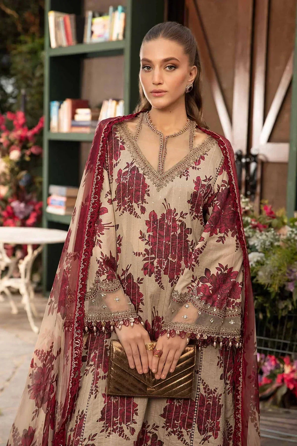 Maria B | M Prints Spring 24 | MPT-2110-A - House Of Anaya