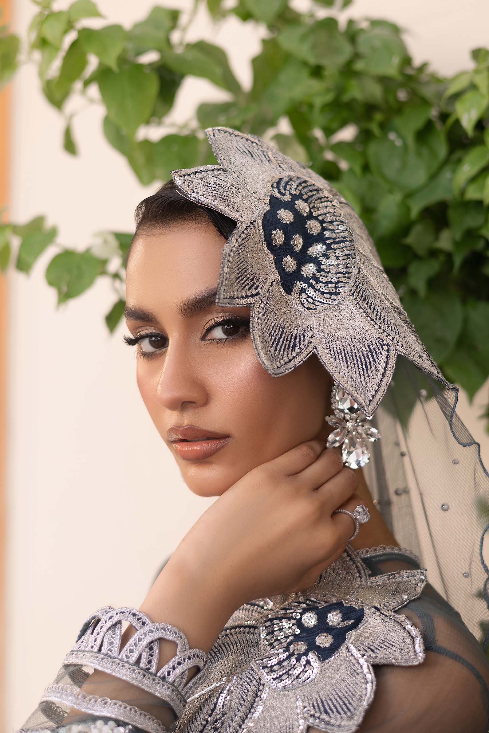 Maryam Hussain | Marwa Luxury Formals 24 | Zari - Riwayat-e-Khas