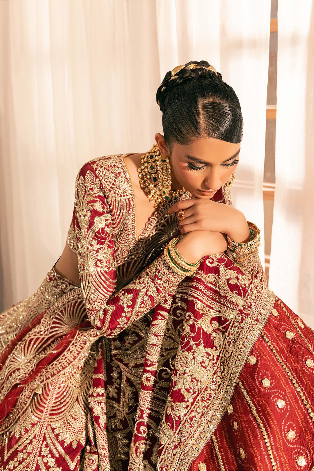 Maryam Hussain | Marwa Luxury Formals 24 | Moorni - Riwayat-e-Khas