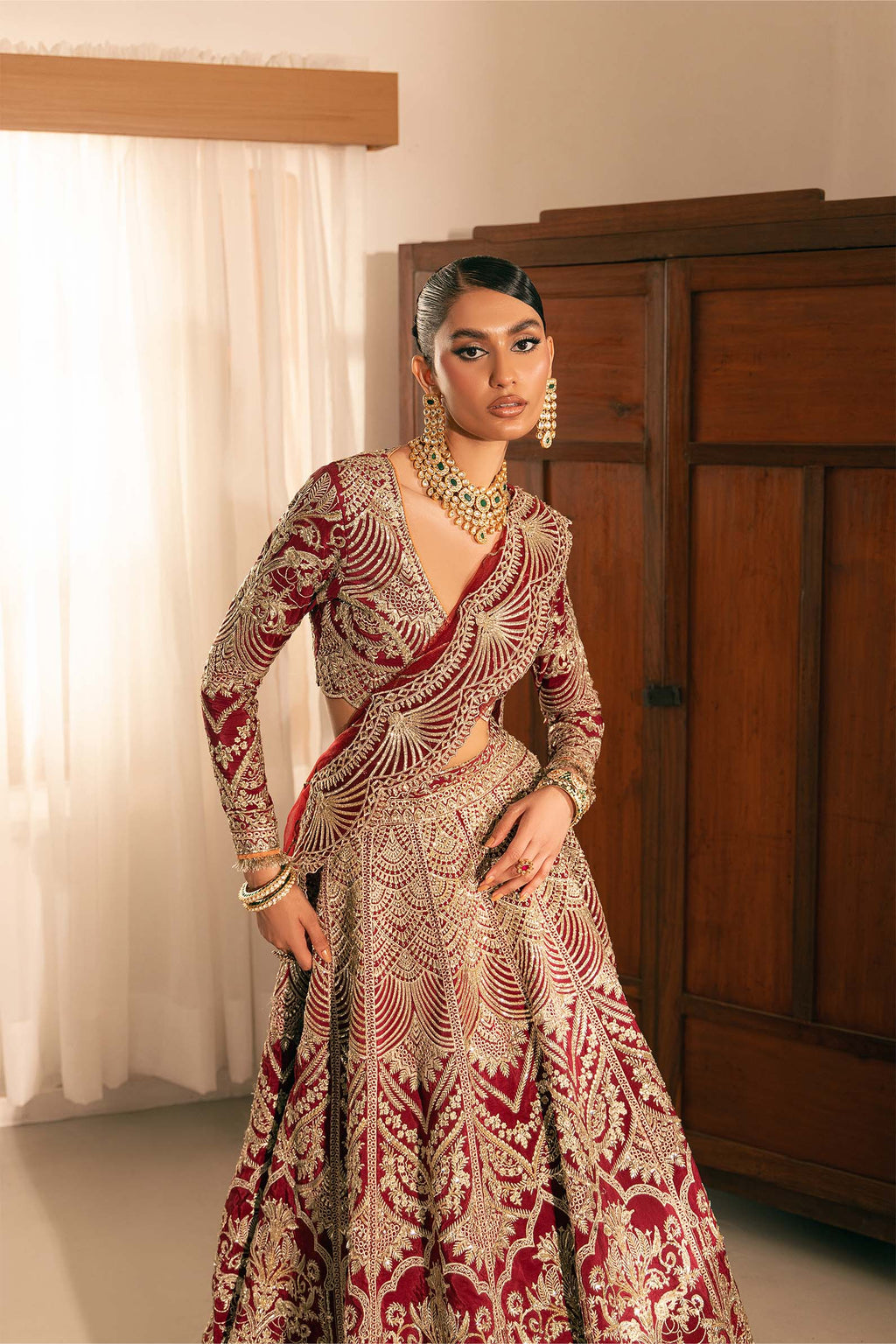 Maryam Hussain | Marwa Luxury Formals 24 | Moorni - Riwayat-e-Khas