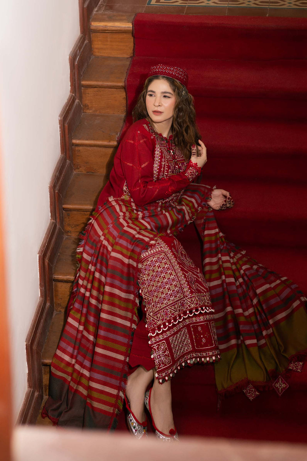 Maryam Hussain | Silk Edit |   Rose - Riwayat-e-Khas