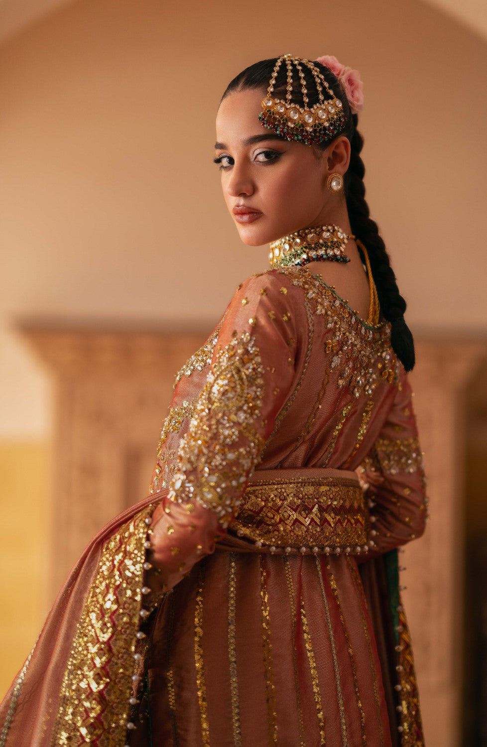 Maryum N Maria | Gul Posh Wedding Formals | ZUMANI BEGUM - MS40068 - House Of Anaya