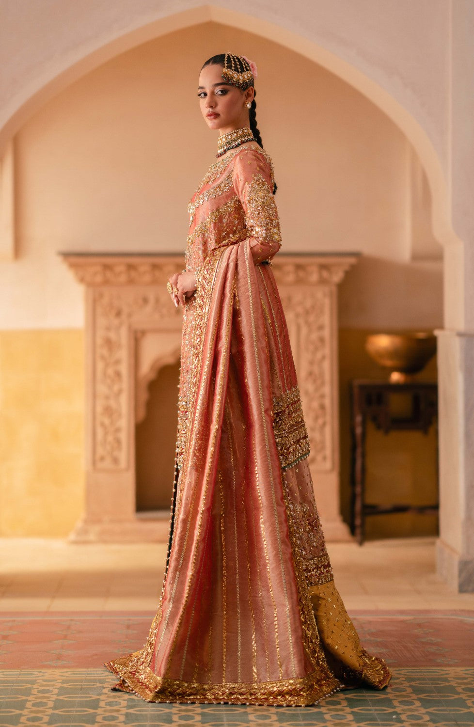 Maryum N Maria | Gul Posh Wedding Formals | ZUMANI BEGUM - MS40068 - House Of Anaya