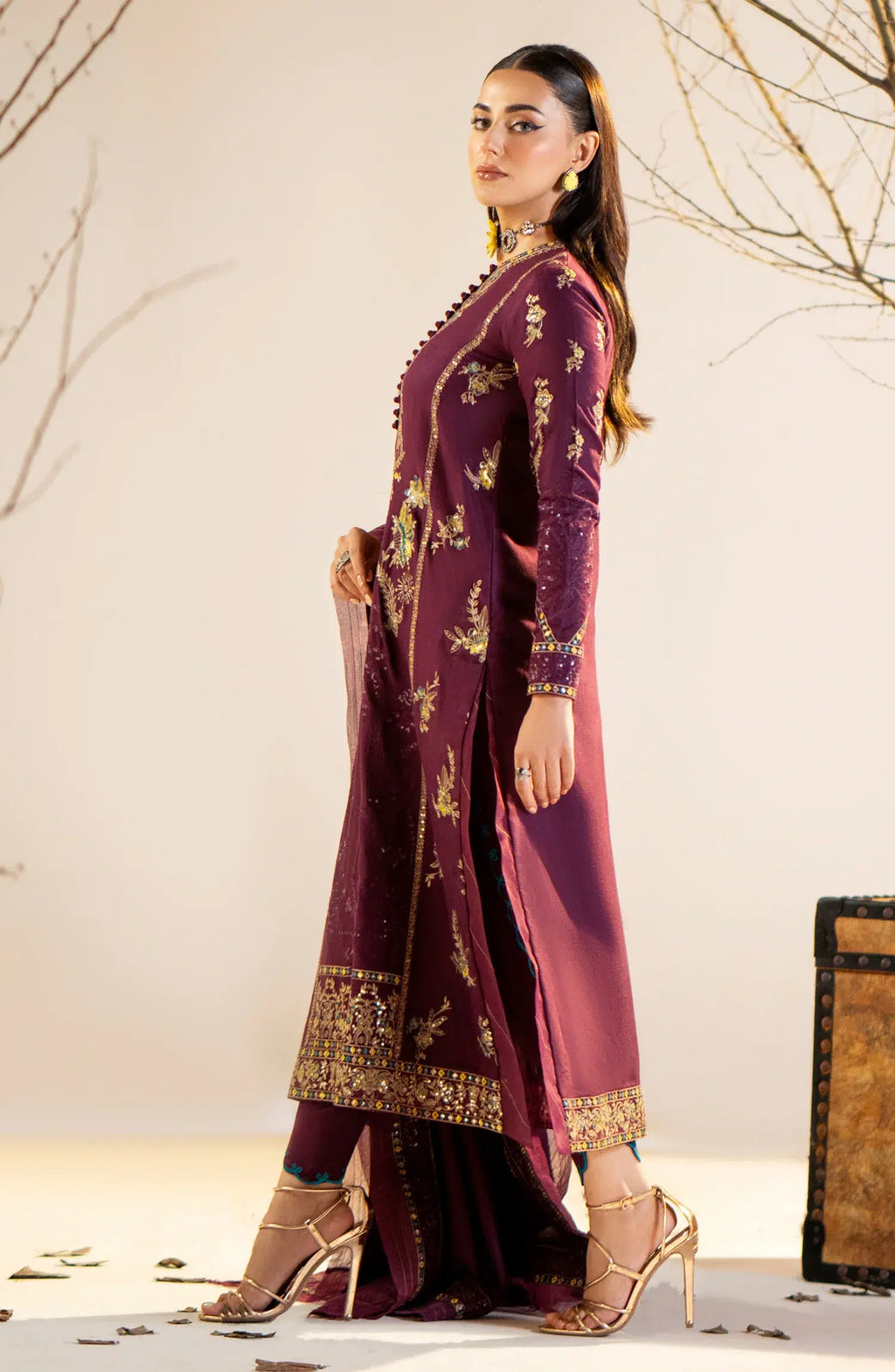 Maryum N Maria | Shehr Bano Winter 23 | JANEA MW23565 - House Of Anaya