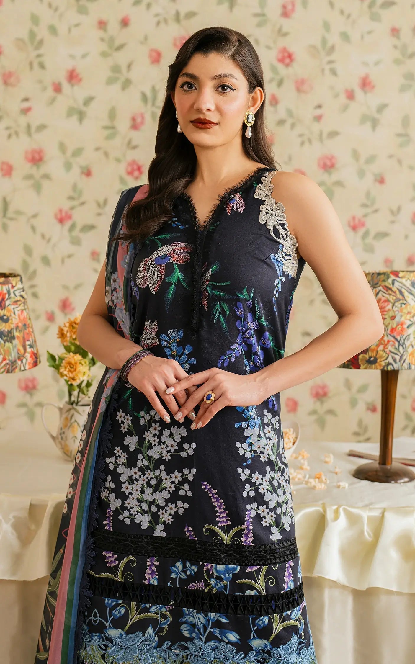 Asifa and Nabeel | Meraki Vintage 25 | Mehtab (MVL25-10) - Riwayat-e-Khas