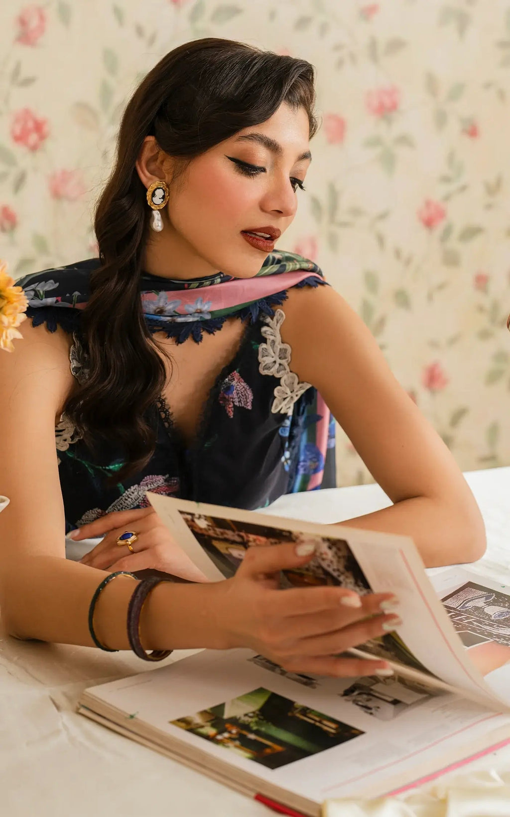 Asifa and Nabeel | Meraki Vintage 25 | Mehtab (MVL25-10) - Riwayat-e-Khas