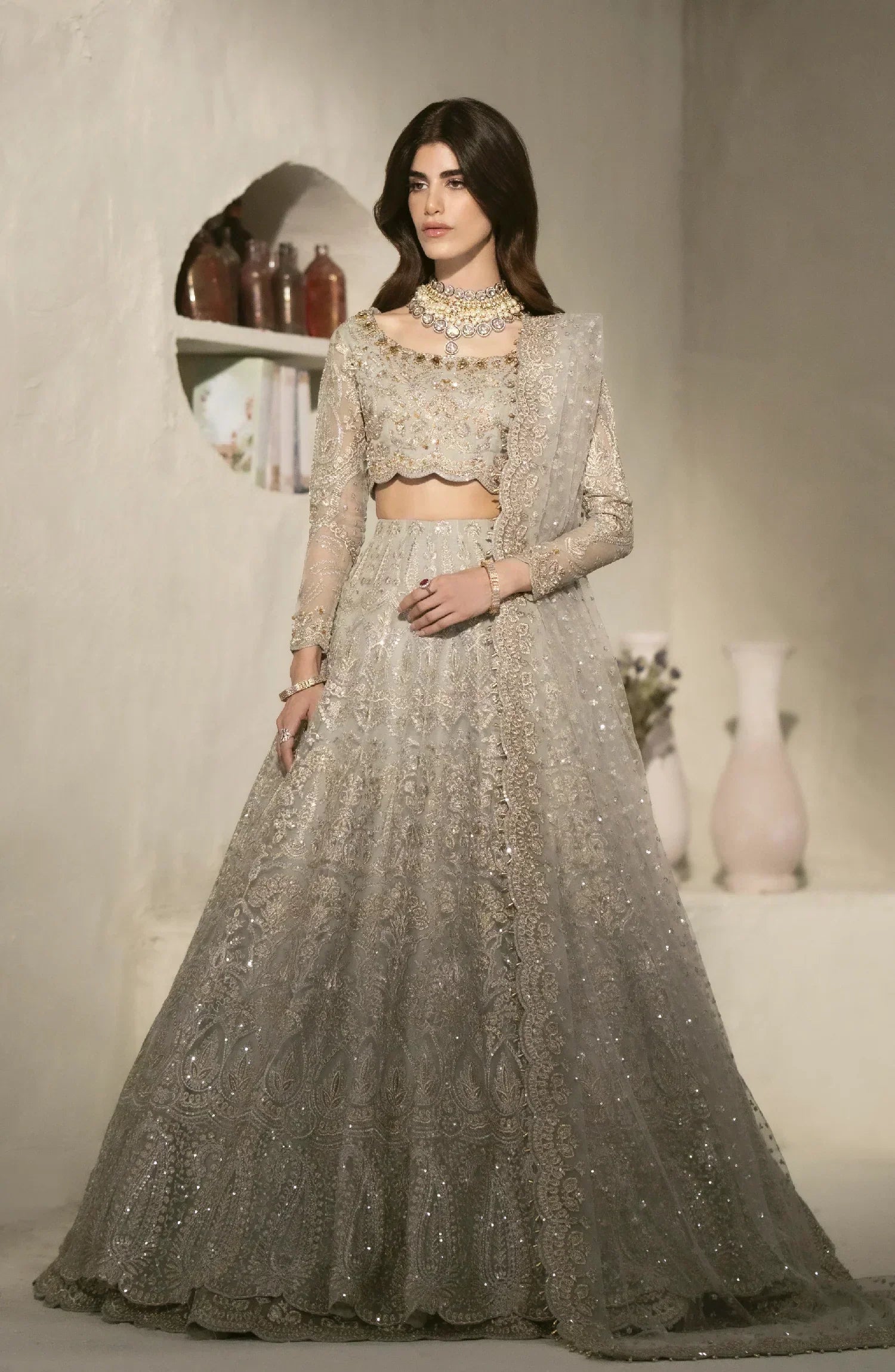 Maryum N Maria | Mehr o Maah Bridals | MW23-533-Feme - House Of Anaya