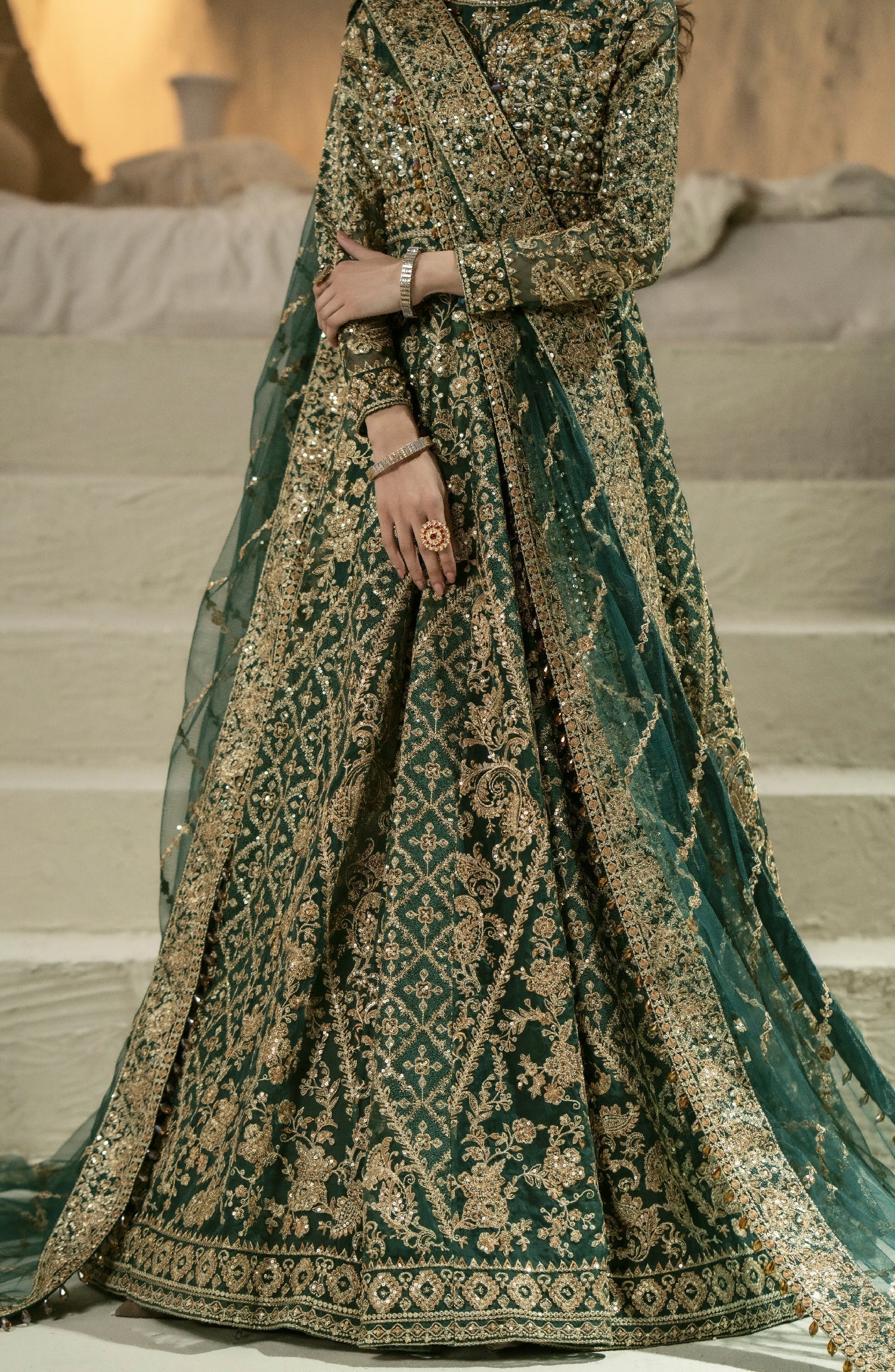 Maryum N Maria | Mehr o Maah Bridals | MW23-536-Anippe - House Of Anaya