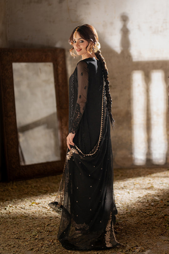 Azure | Ensembles Embroidered Formals | Midnight Veil - Riwayat-e-Khas