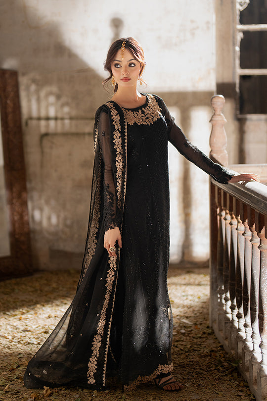 Azure | Ensembles Embroidered Formals | Midnight Veil - Riwayat-e-Khas
