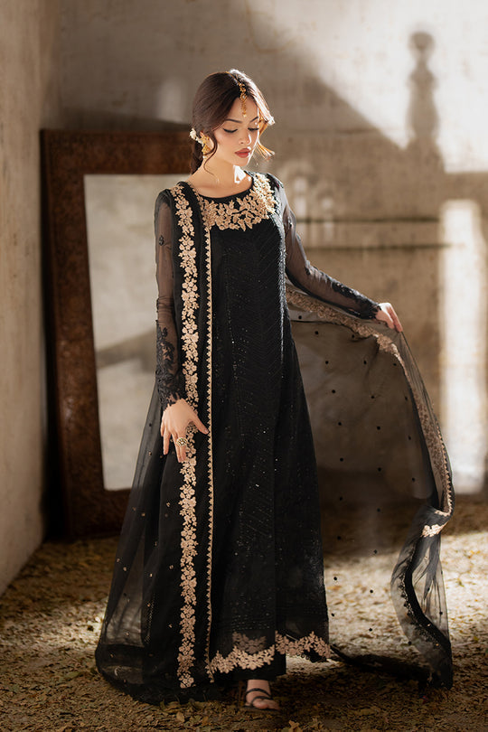 Azure | Ensembles Embroidered Formals | Midnight Veil - Riwayat-e-Khas