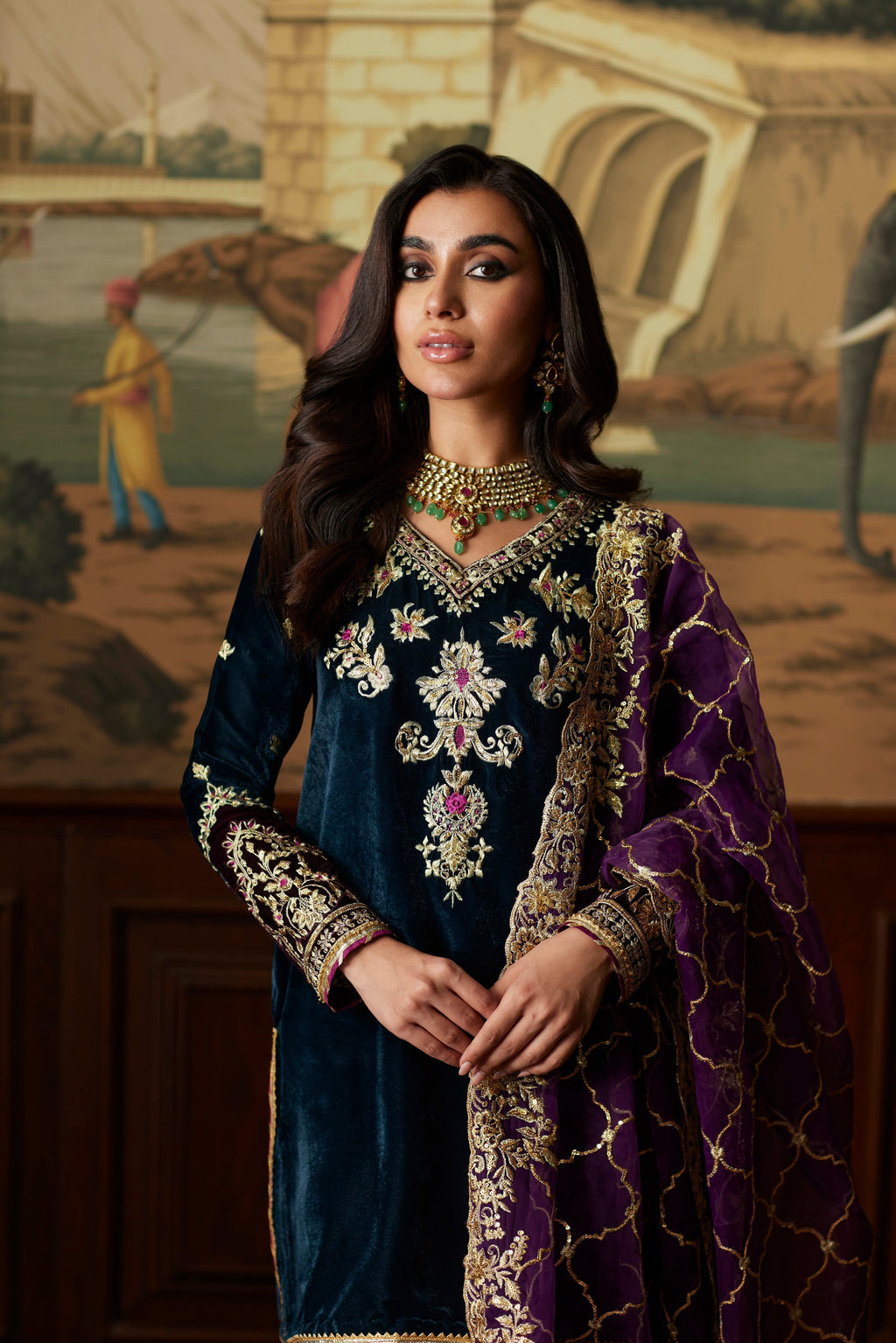 Mina Hassan | Velvet Luxe |  Amani - House Of Anaya