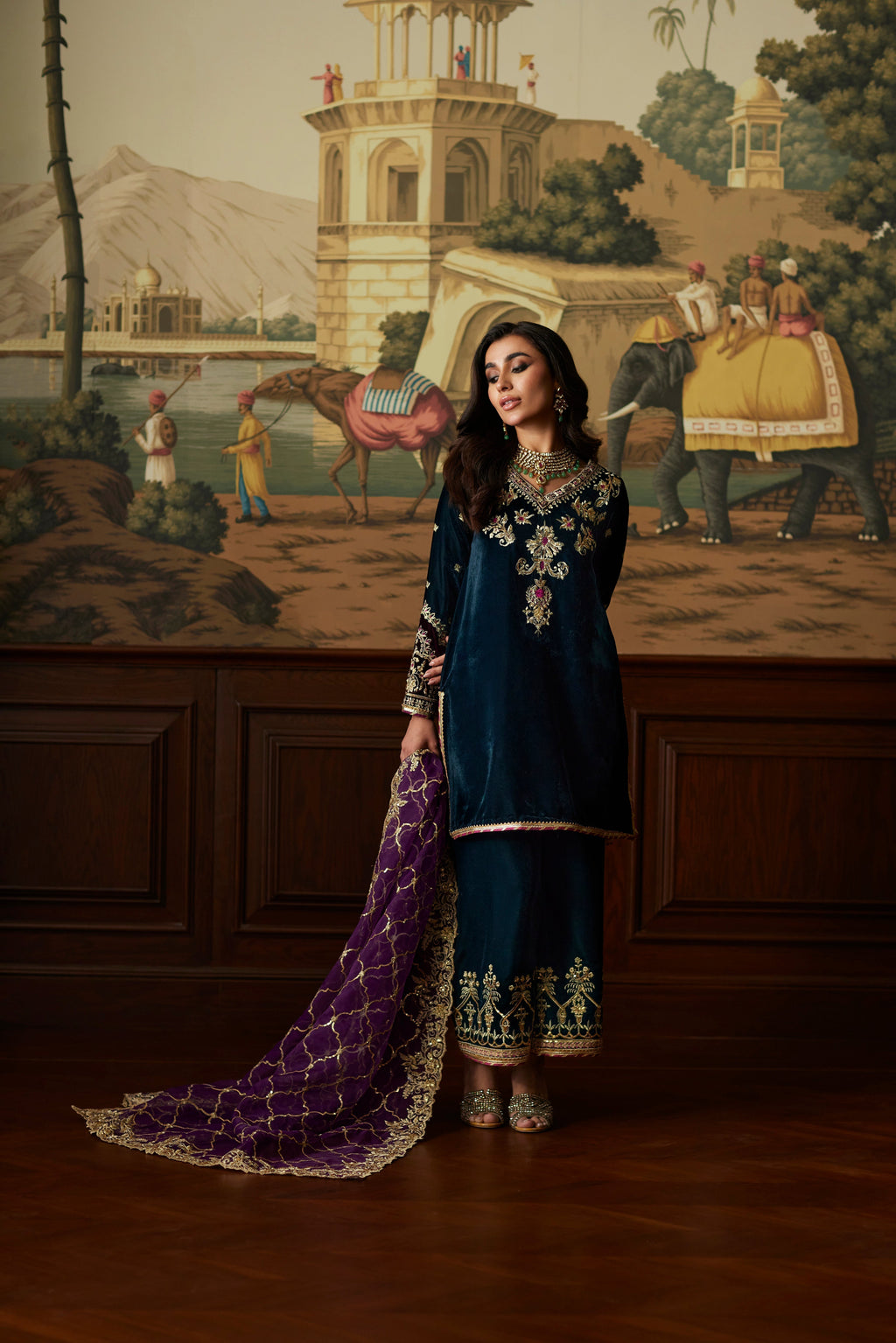 Mina Hassan | Velvet Luxe |  Amani - House Of Anaya