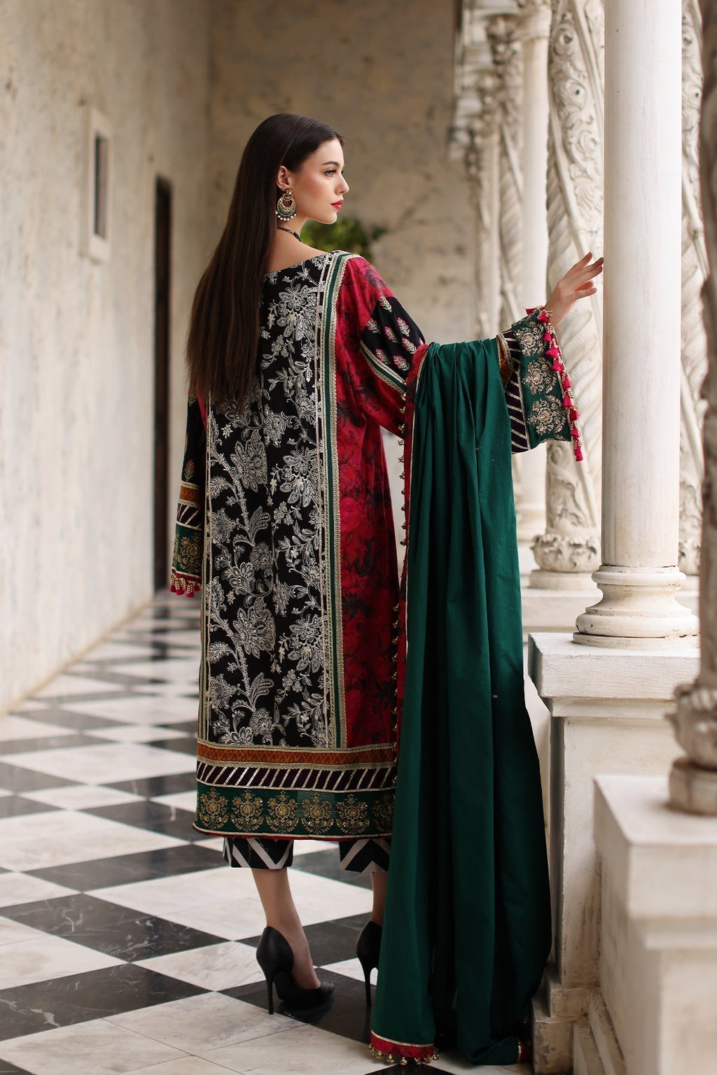 Mina Kashif | Festive Lawn | Karine - House Of Anaya