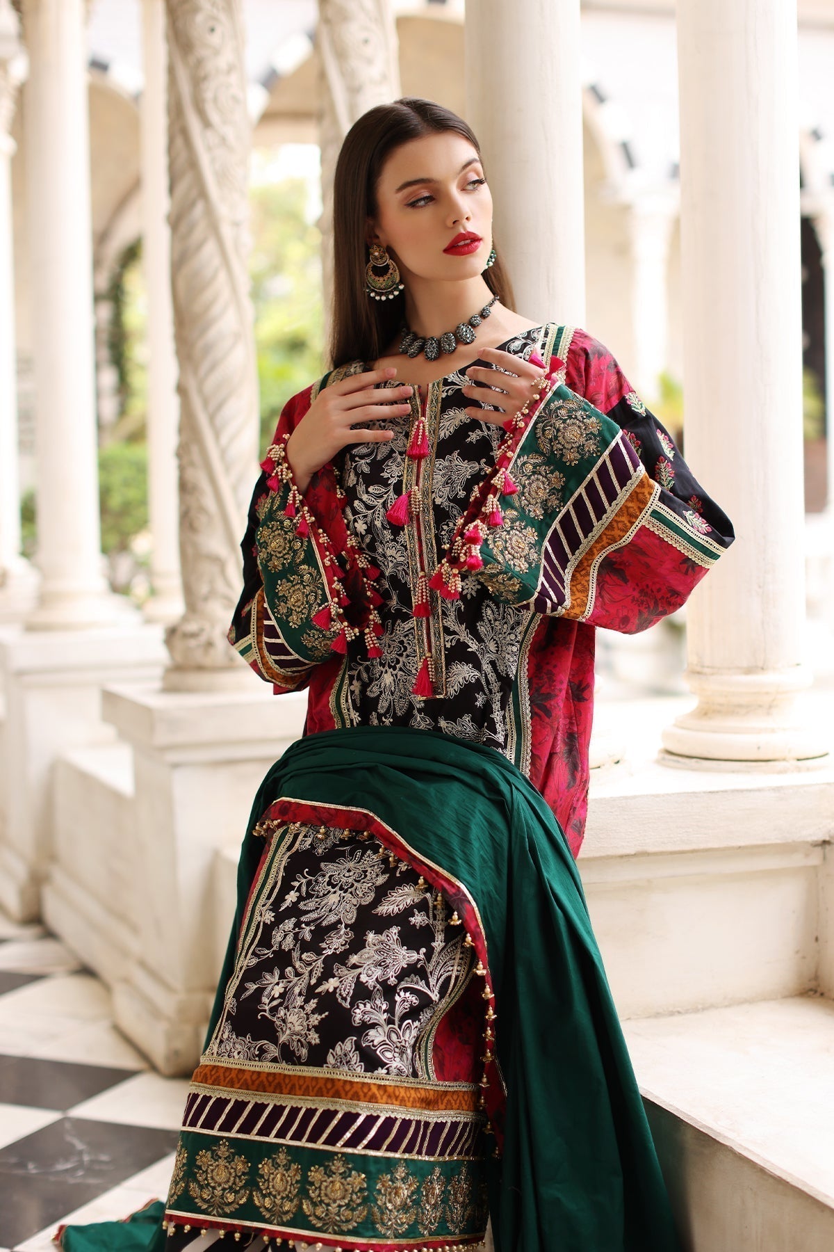 Mina Kashif | Festive Lawn | Karine - House Of Anaya