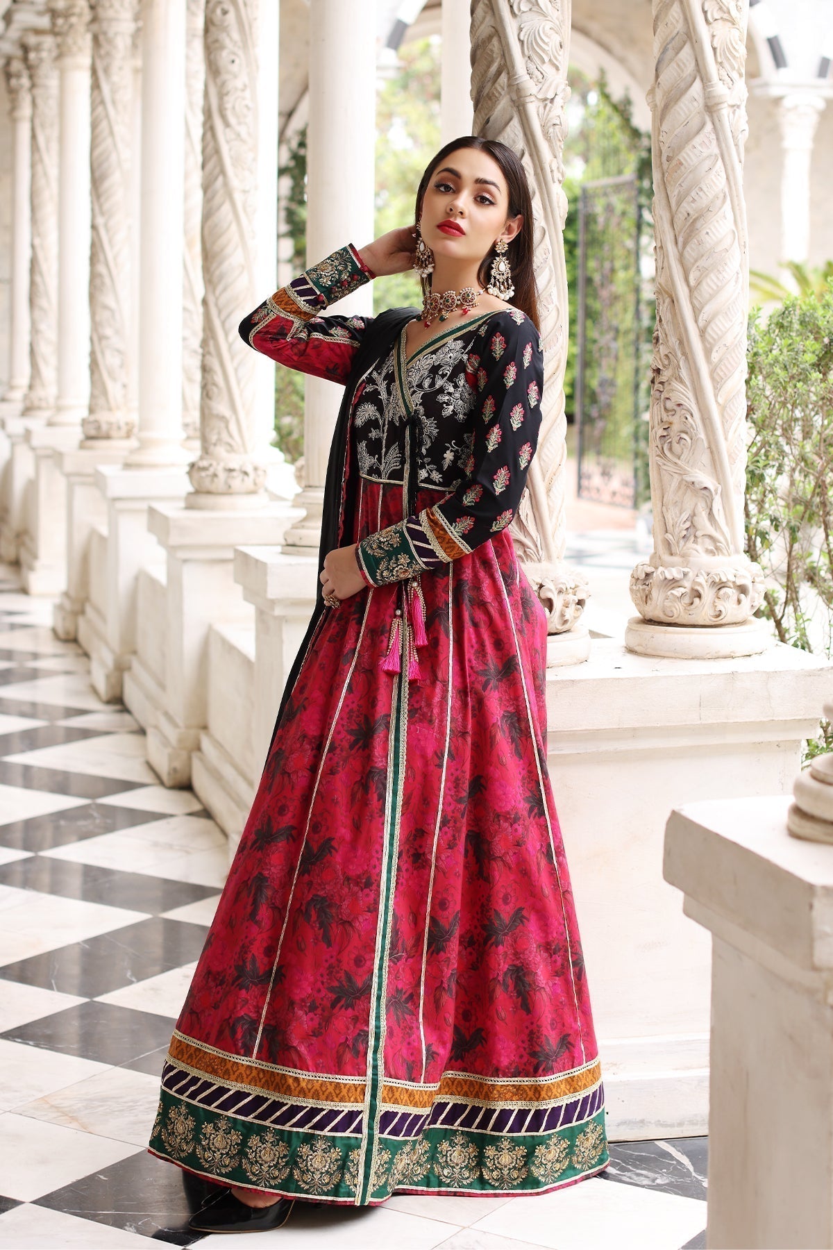 Mina Kashif | Festive Lawn | Anarkali - House Of Anaya