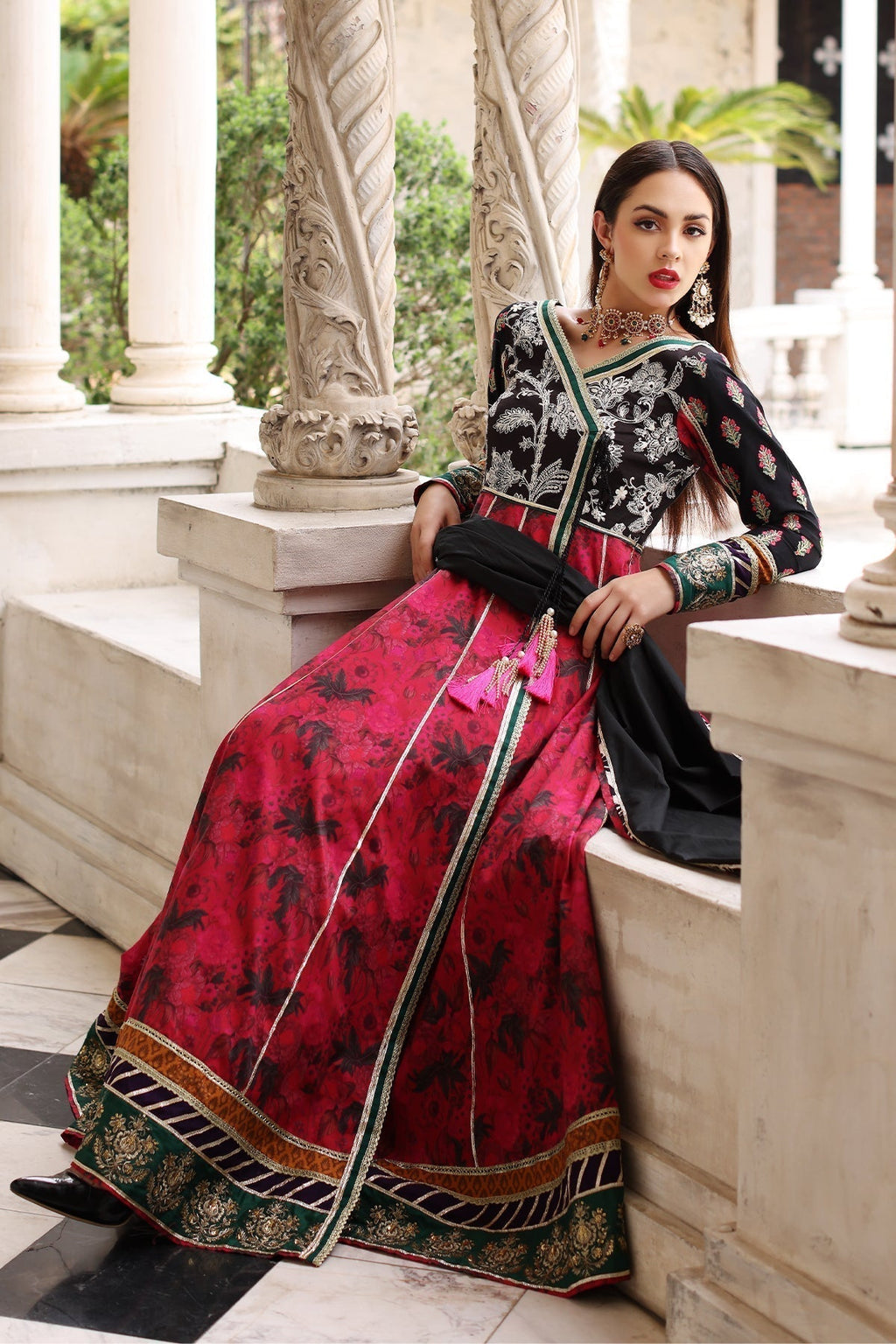 Mina Kashif | Festive Lawn | Anarkali - House Of Anaya