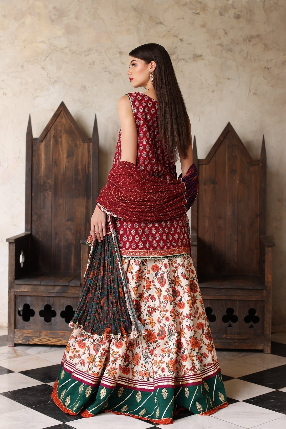 Mina Kashif | Festive Lawn | Janan - House Of Anaya