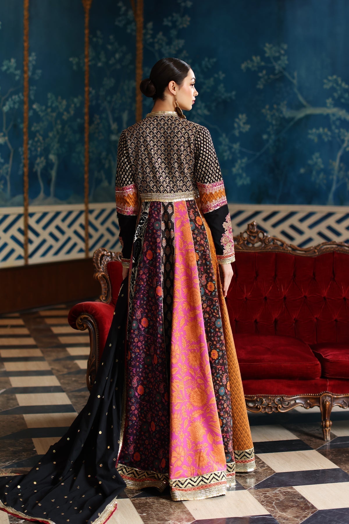 Mina Kashif | Festive Lawn | Misty - House Of Anaya