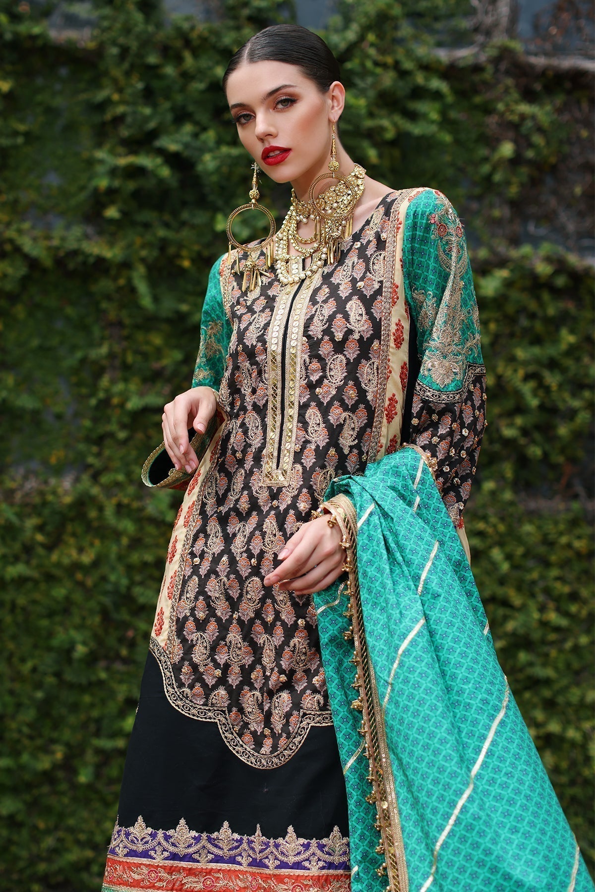 Mina Kashif | Festive Lawn | Zenel - House Of Anaya