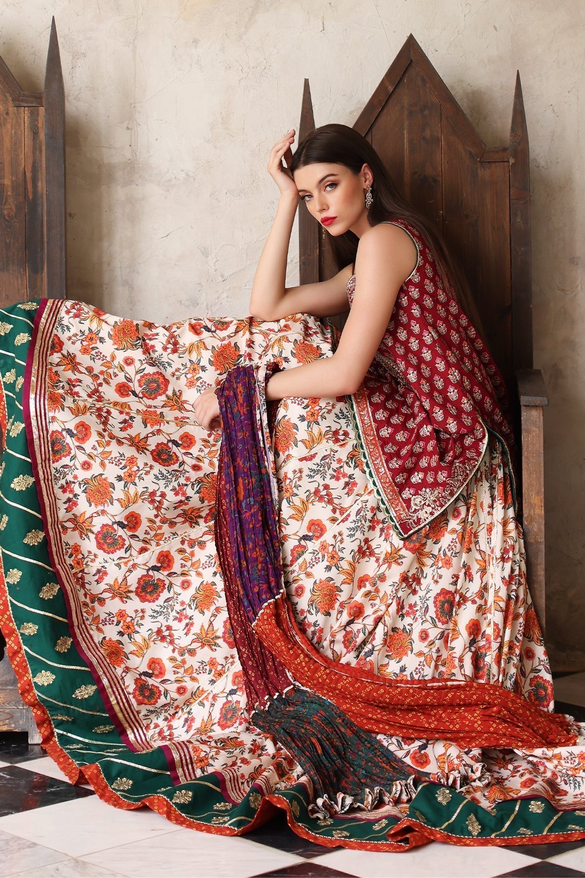 Mina Kashif | Festive Lawn | Janan - House Of Anaya