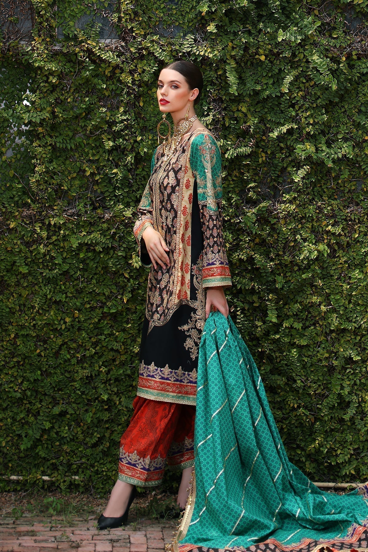 Mina Kashif | Festive Lawn | Zenel - House Of Anaya