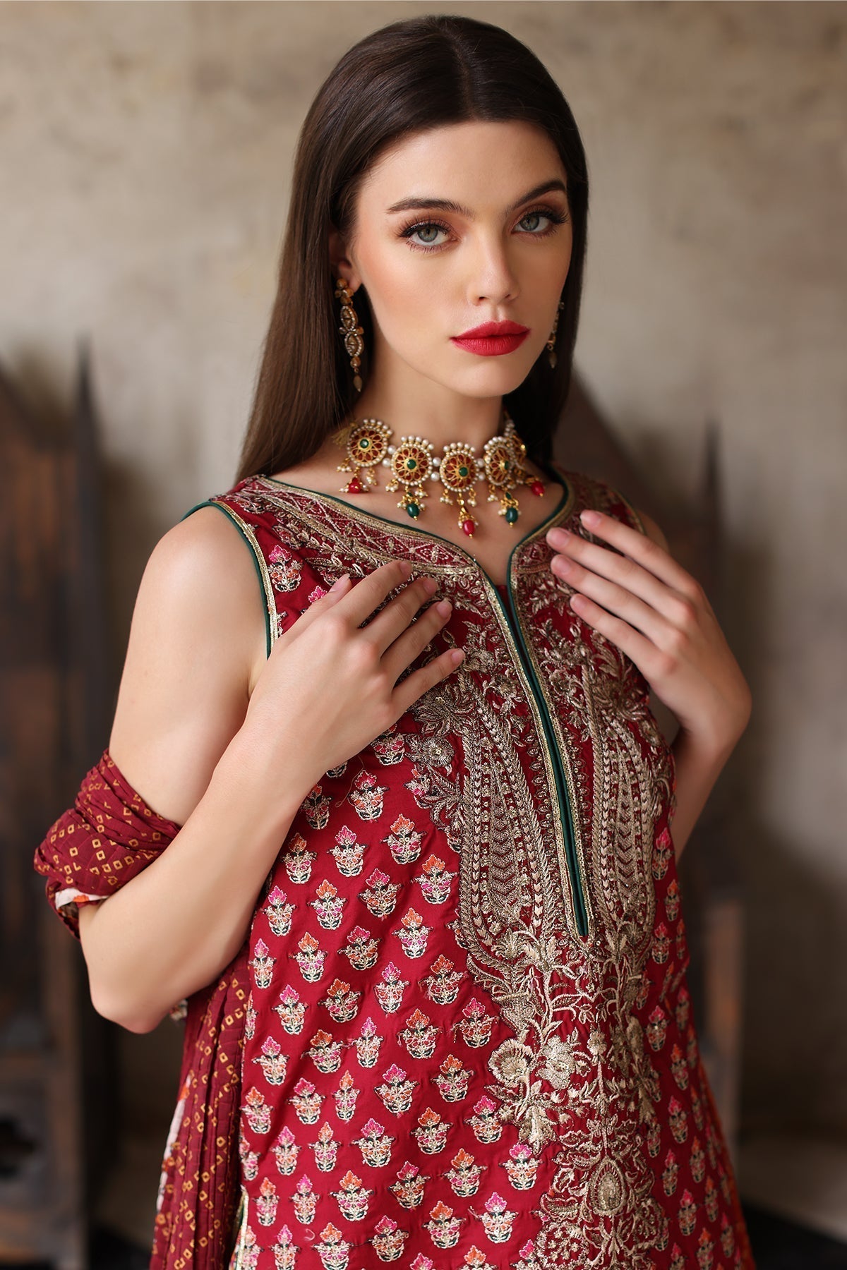 Mina Kashif | Festive Lawn | Janan - House Of Anaya