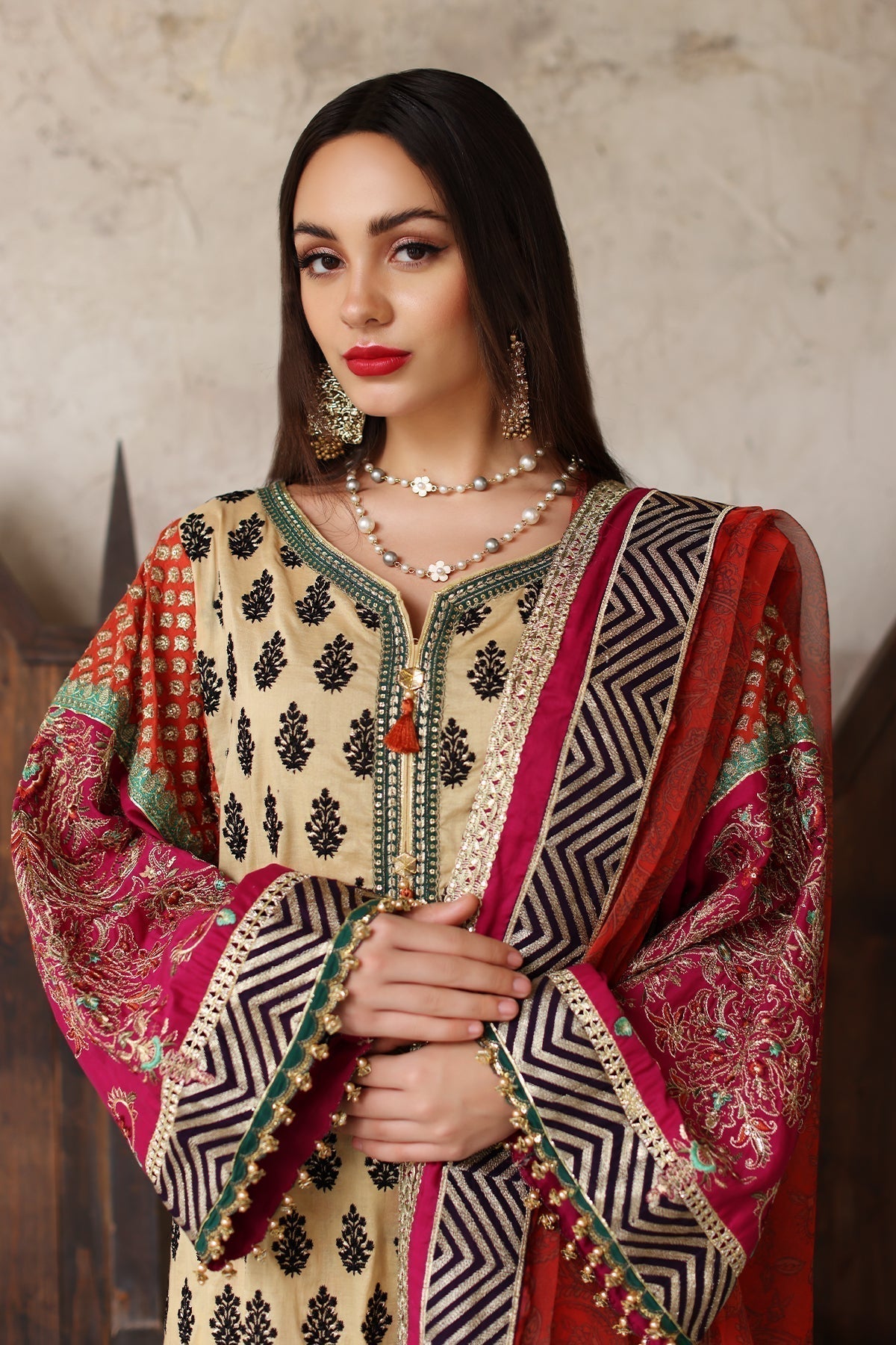 Mina Kashif | Festive Lawn | Amani - House Of Anaya