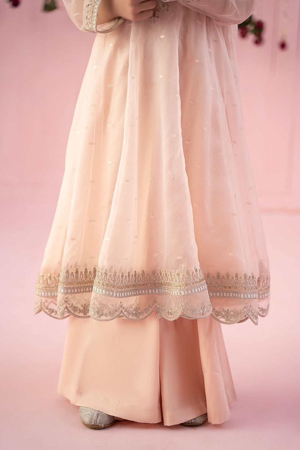 Maria B | 3 Piece Embroidered Organza Suit | MKS-EF24-19 - Libasekhas