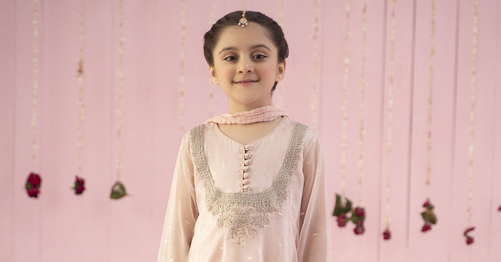 Maria B | 3 Piece Embroidered Organza Suit | MKS-EF24-19 - Libasekhas