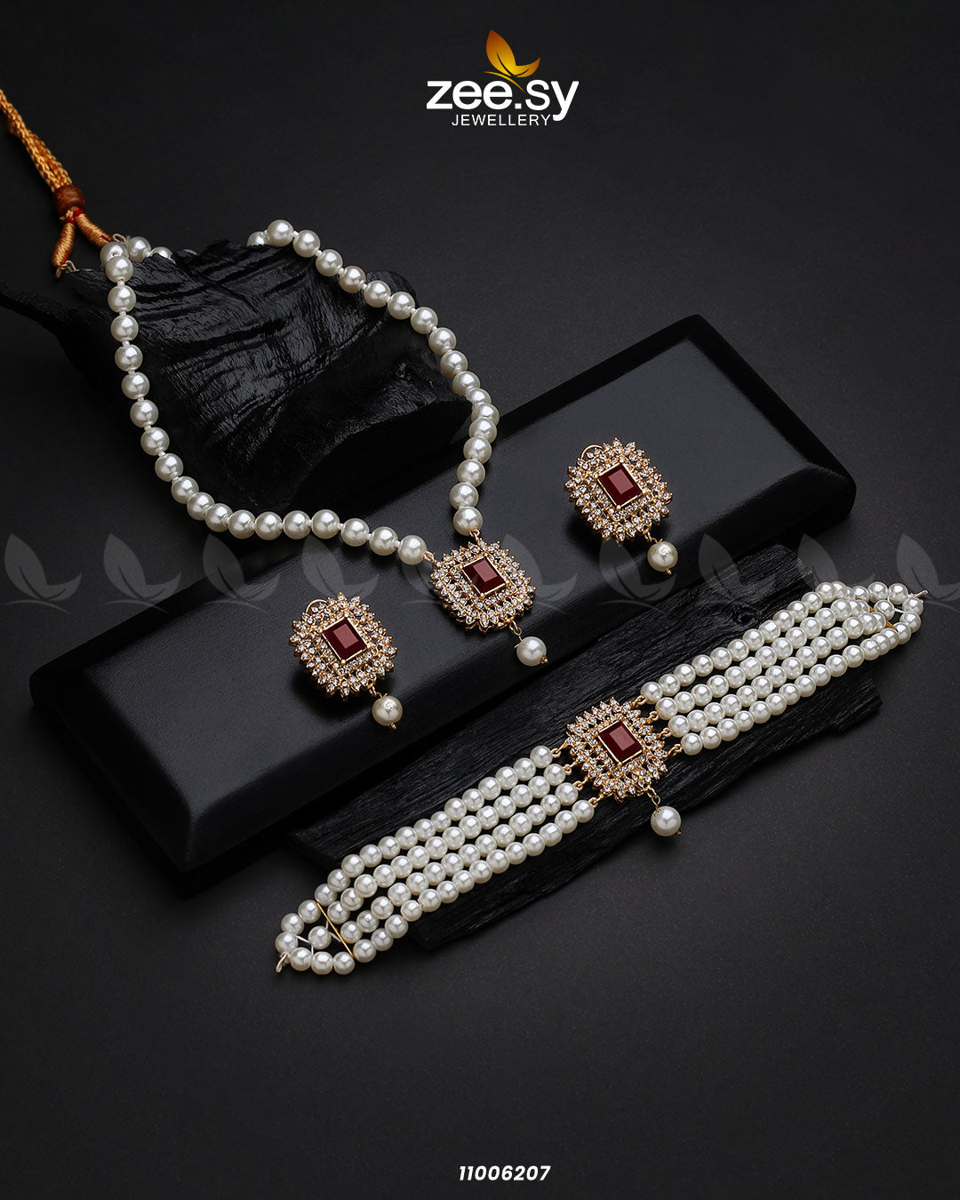 Mala Necklace-0850 - Libasekhas