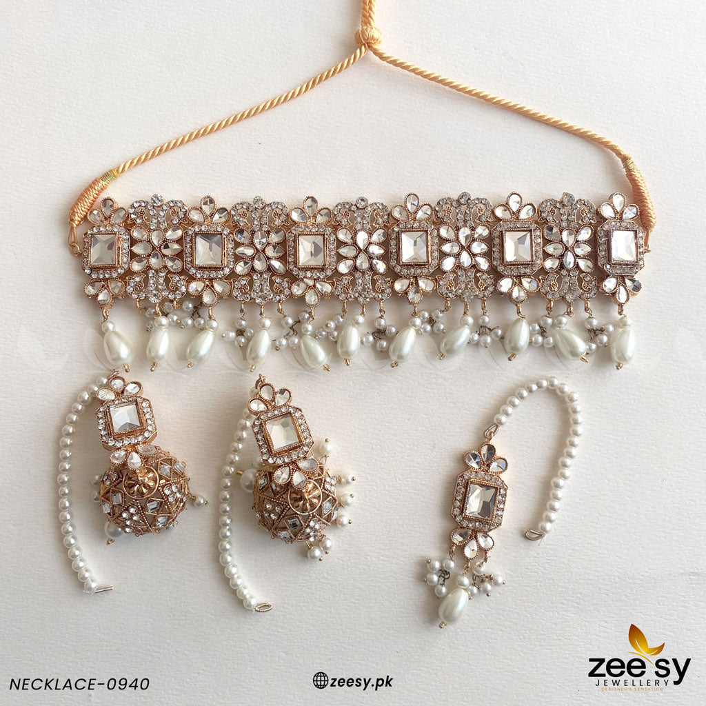Necklace Set-0940 - Libasekhas