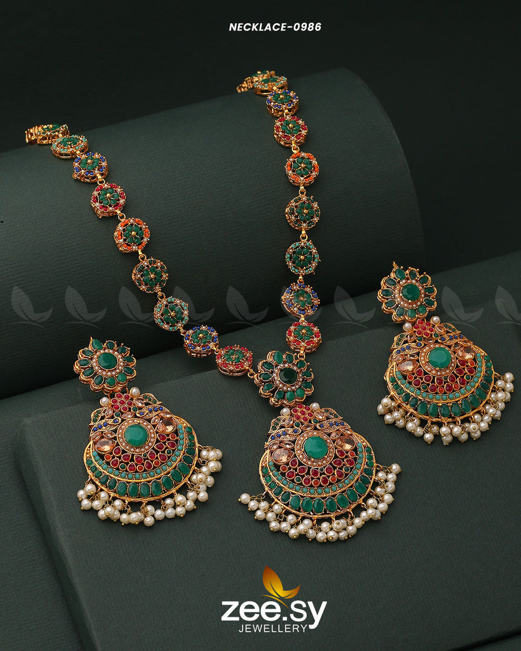 Mala Necklace-0986 - Libasekhas