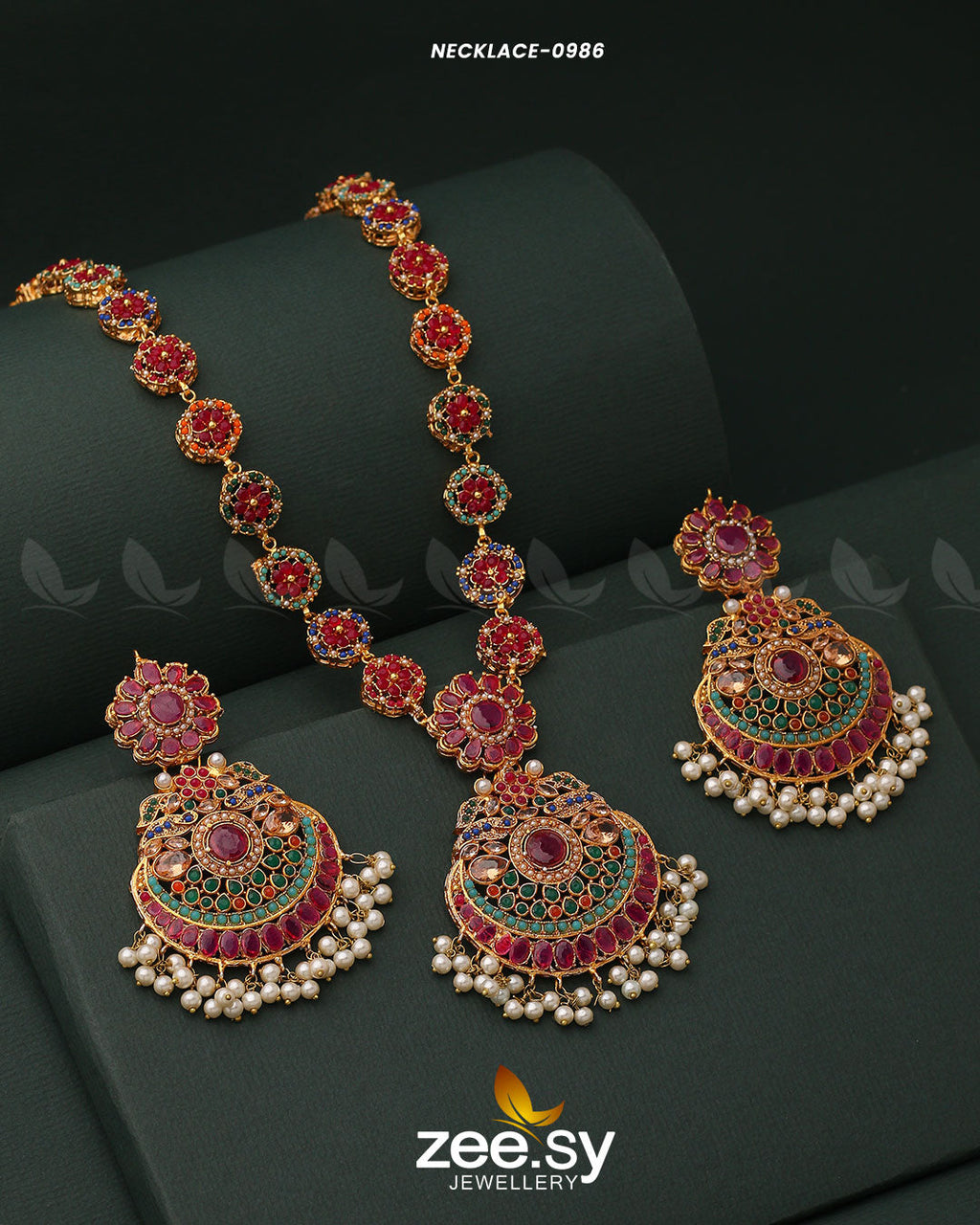 Mala Necklace-0986 - Libasekhas
