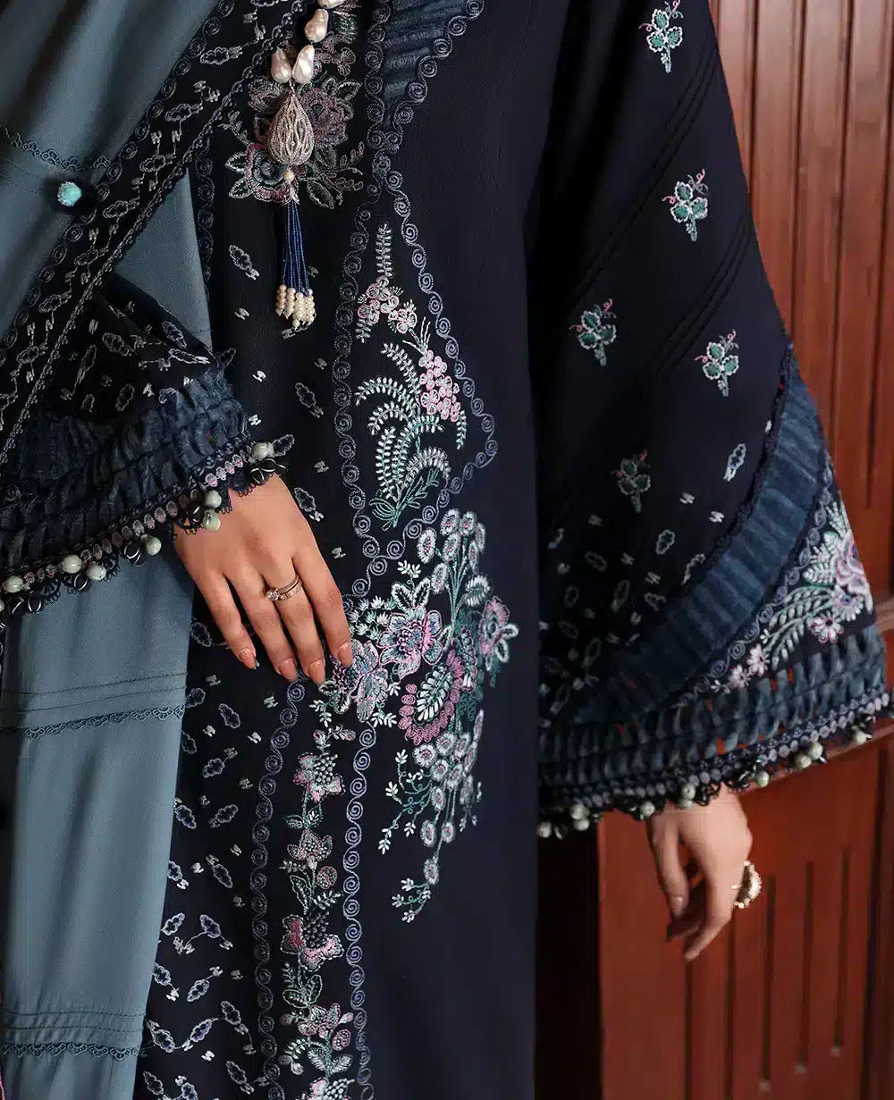 Republic Womenswear | Noemei Luxury Shawl 23 | NWU23-D5-B - House Of Anaya