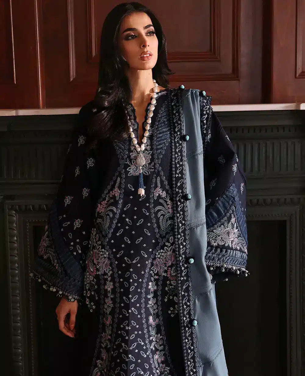 Republic Womenswear | Noemei Luxury Shawl 23 | NWU23-D5-B - House Of Anaya