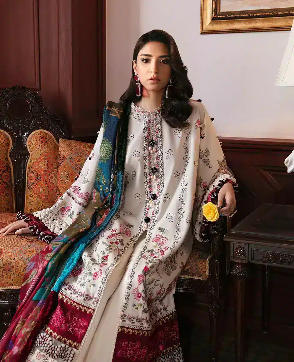 Republic Womenswear | Noemei Luxury Shawl 23 | NWU23-D8-B - House Of Anaya