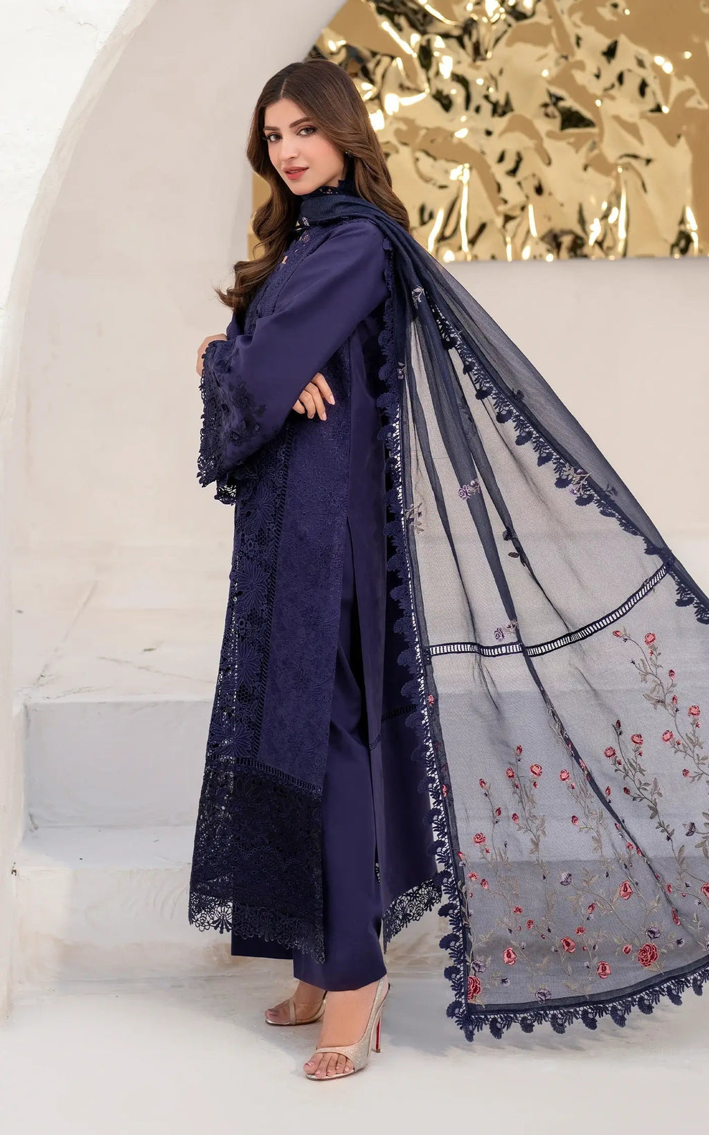 Asifa and Nabeel | Azalia Summer 25 | Nile (AZL25-08) - Riwayat-e-Khas