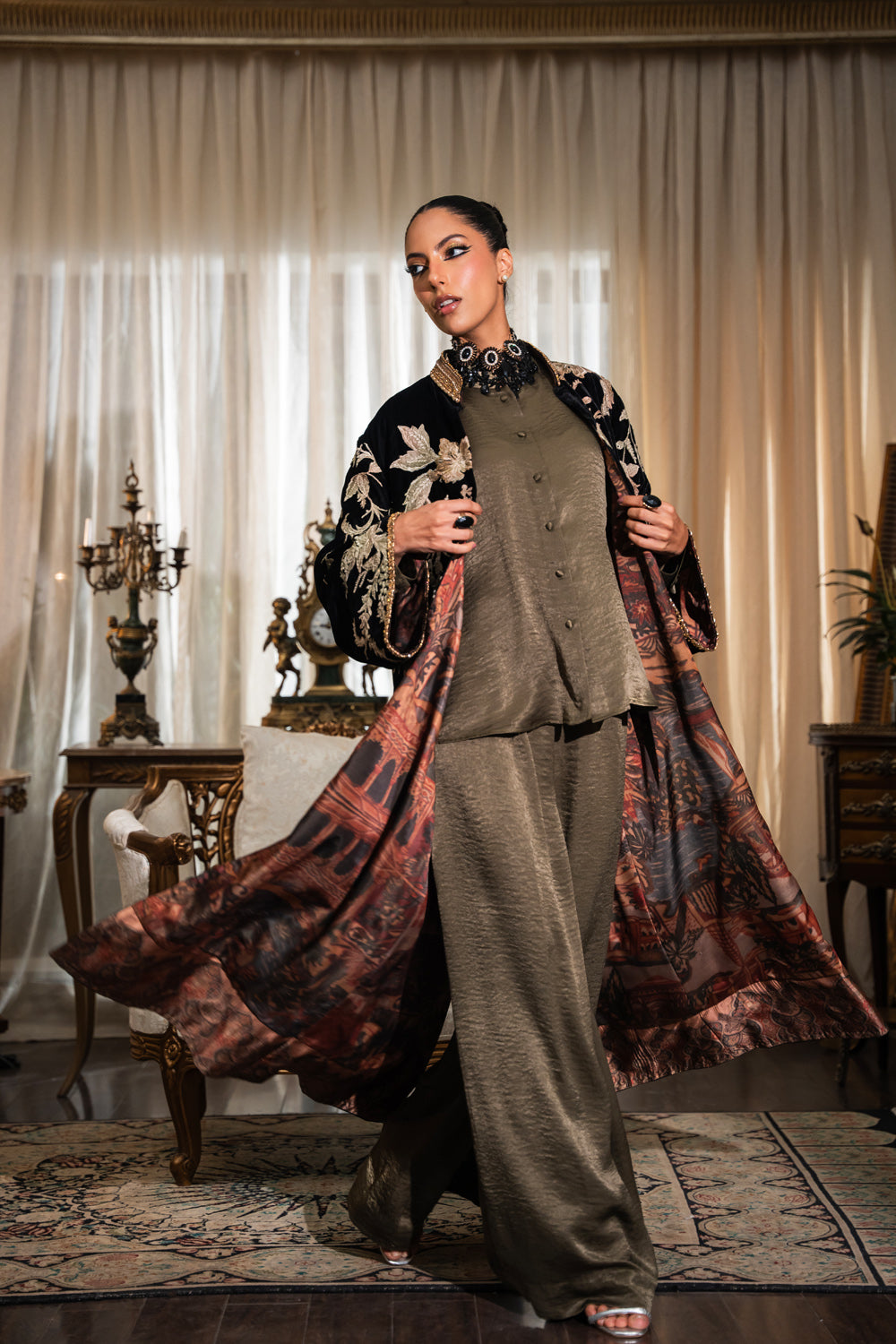 Nilofer Shahid | Aatish the Fire Within | Zaib (3pc) ��?����?? Aatish The Fire within - Riwayat-e-Khas