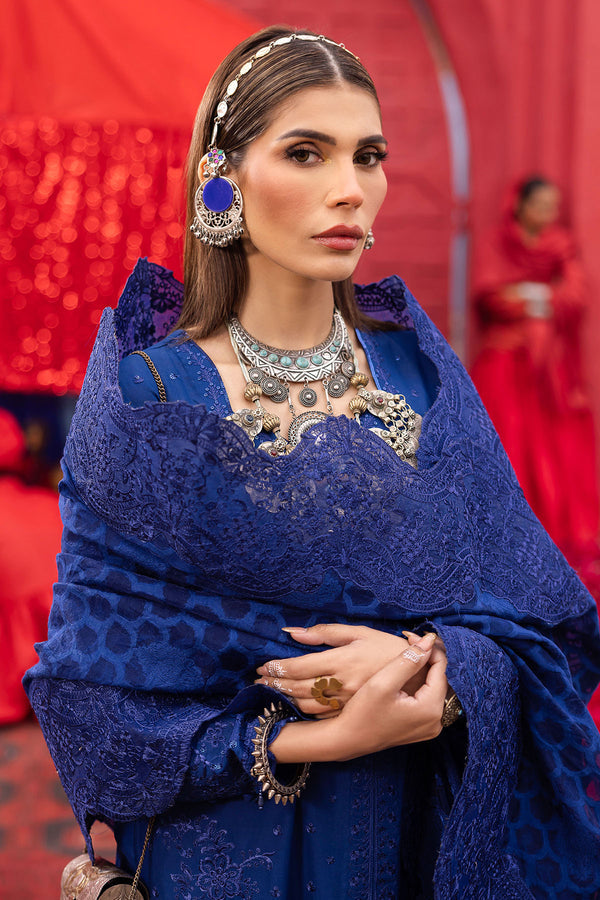 Nureh | Mela Luxury Lawn | NDS-101 - House Of Anaya
