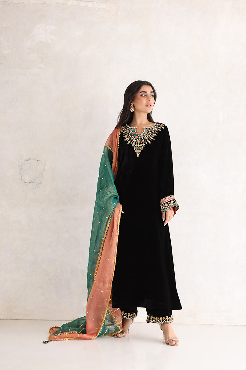 Sana Abbas | Velvet Formals | NURGUL - Riwayat-e-Khas