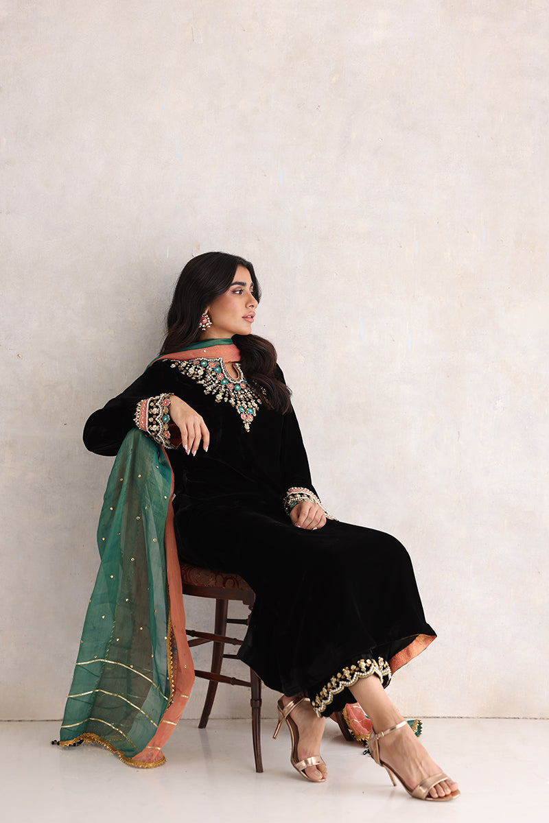 Sana Abbas | Velvet Formals | NURGUL - Riwayat-e-Khas