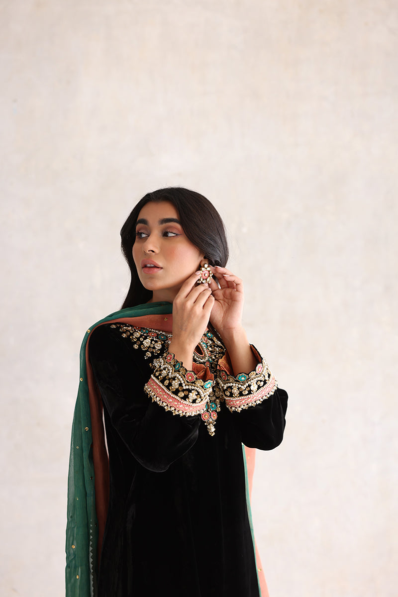 Sana Abbas | Velvet Formals | NURGUL - Riwayat-e-Khas