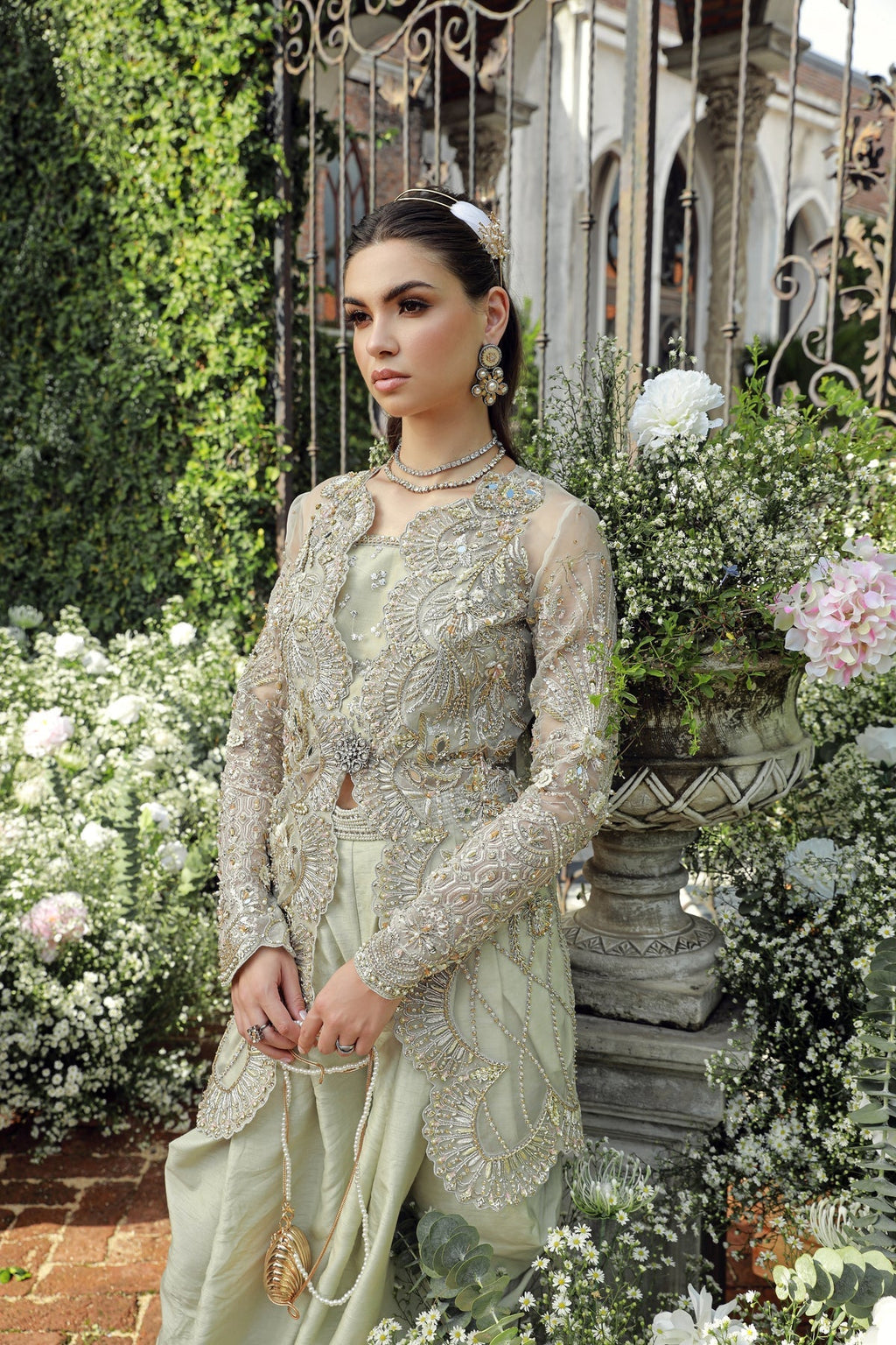 Mysie by Tahira | Arzu Formals 24 | Oak - Riwayat e Khas