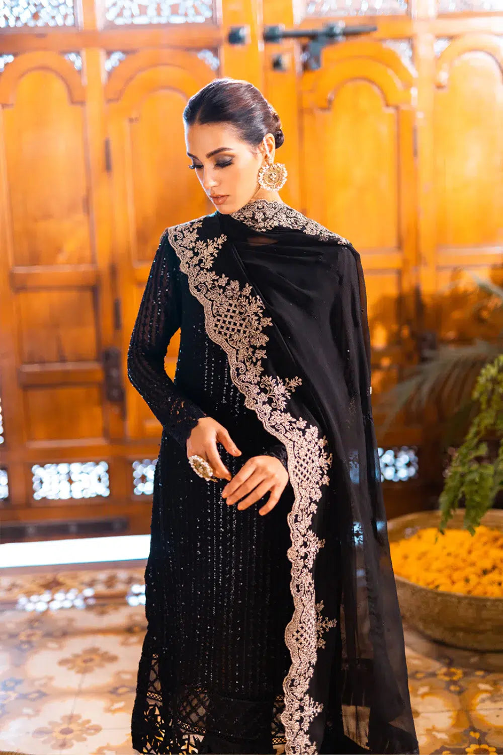 Azure | Embroidered Formals | Onyx Dove - Riwayat-e-Khas