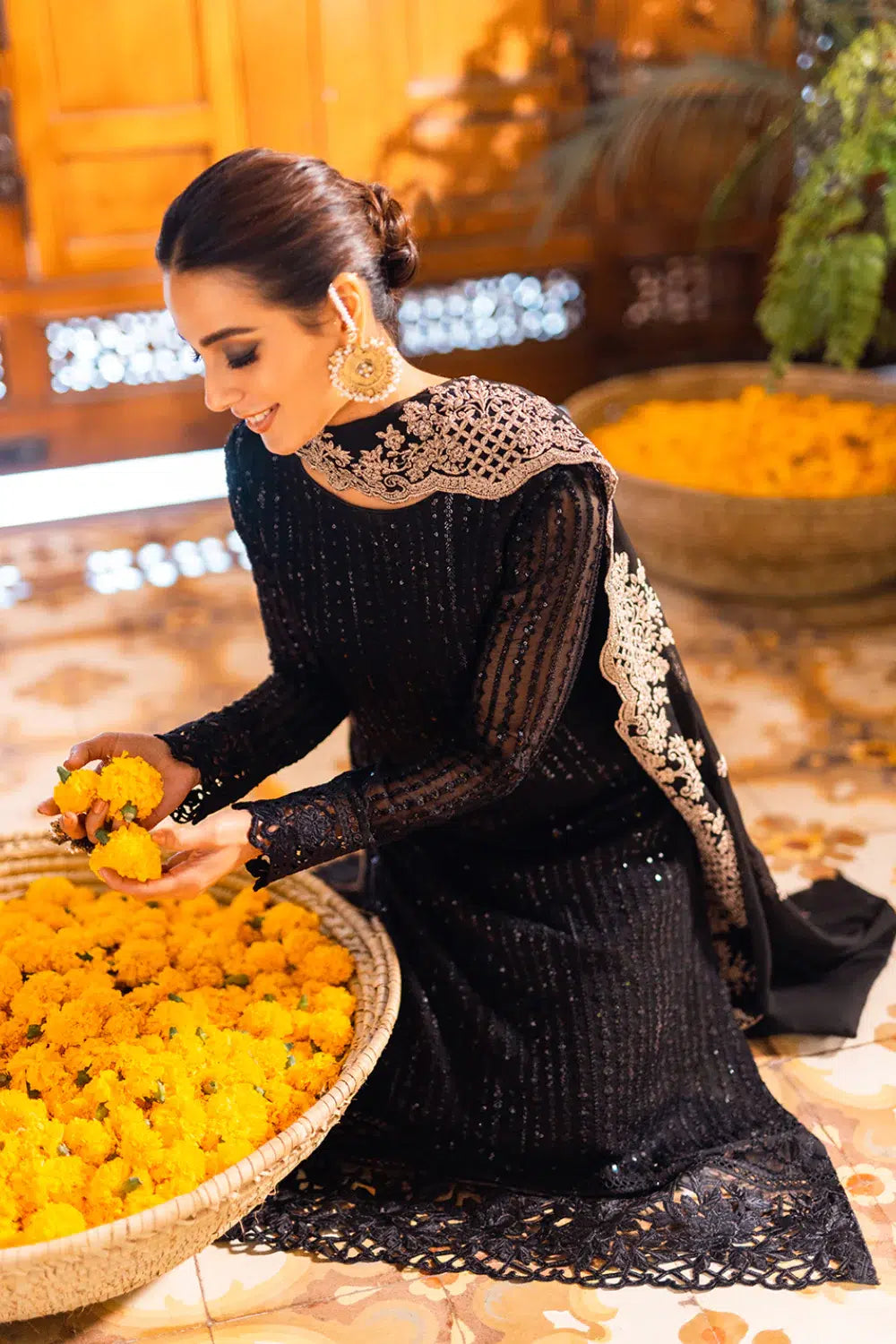 Azure | Embroidered Formals | Onyx Dove - Riwayat-e-Khas