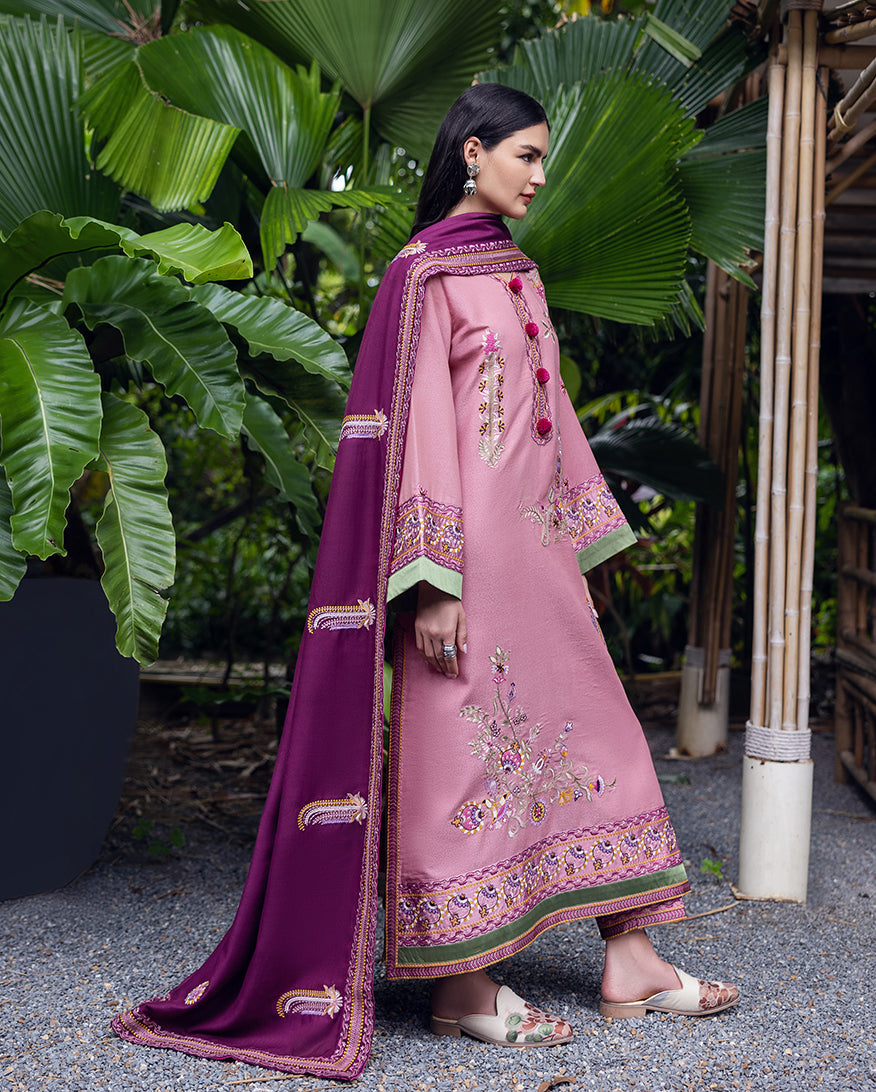 Mushq | Hemline Karandi | Opal Gleam