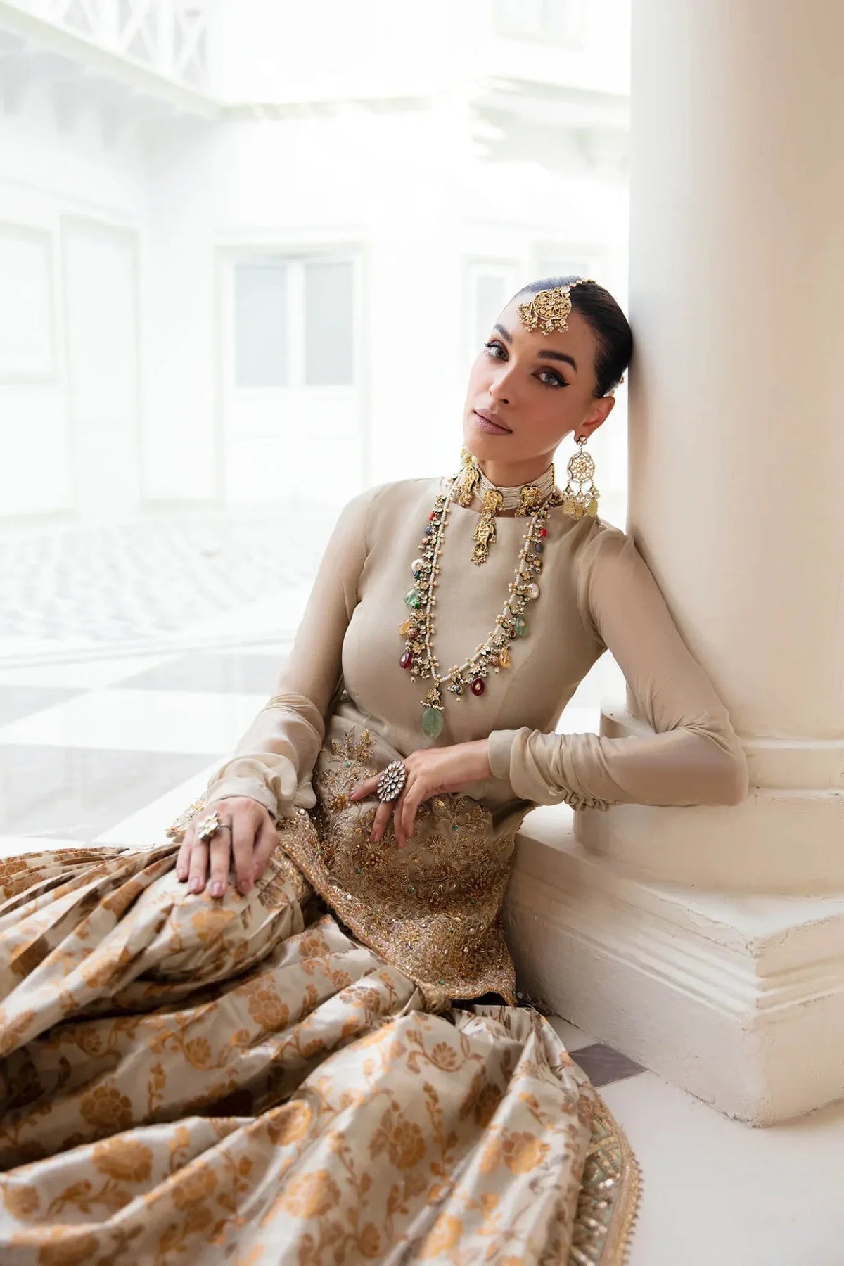 Musferah Saad | Symphony Wedding Formals | Majestic Opulence - Riwayat e Khas