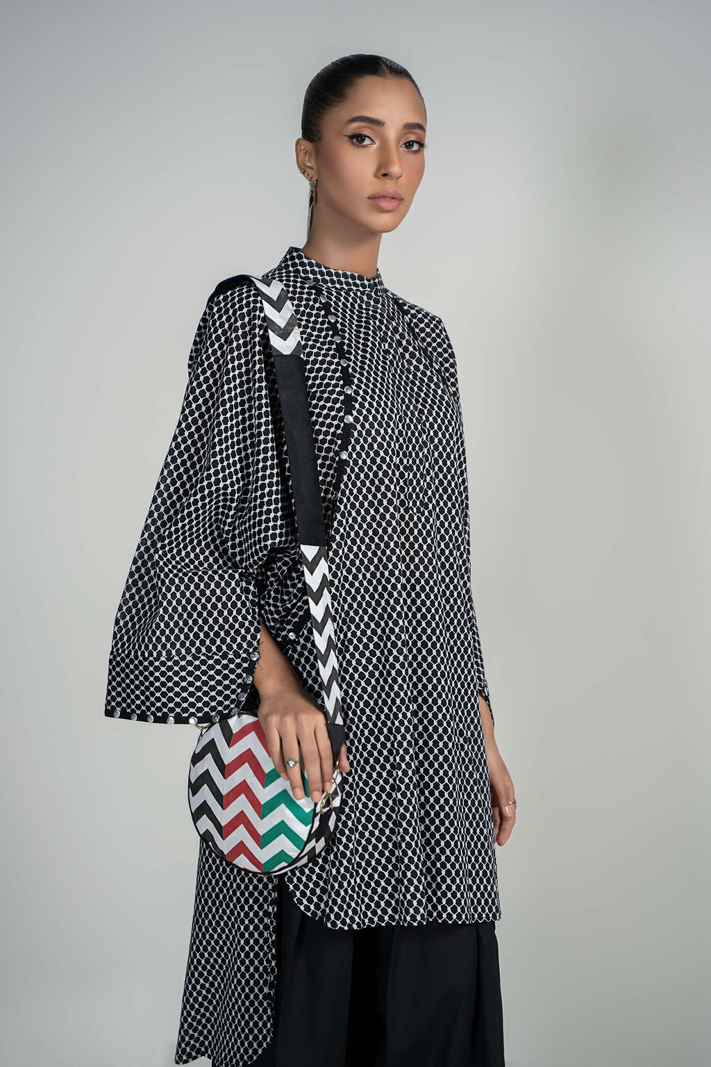 Maria B | Luxury Winter Pret 25 | PS-PF24-05-Black